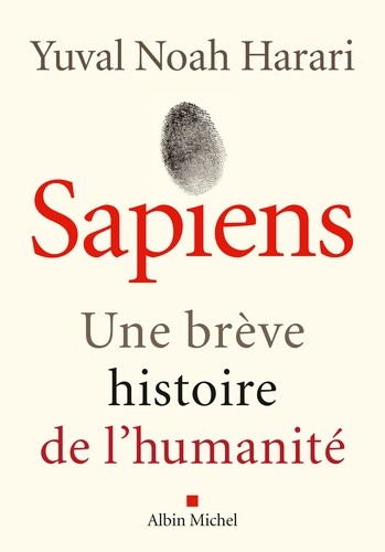 Couverture de Sapiens, une Brève Histoire de l’Humanité