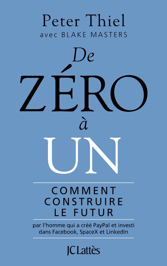 Couverture de De Zéro à Un
